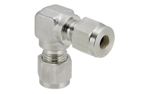 Union Elbow 90 Degree Tube to Tube Compression Fitting